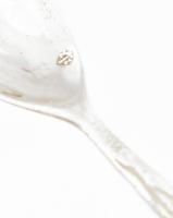 10 darab jelzett holland ezüst (Ag) kiskanál, nettó: 51g