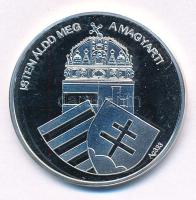 DN "Nemzetünk nagyjai - Kazinczy Ferenc" jelzett Ag emlékérem kapszulában, tanúsítvánnyal ...