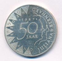 Hollandia 1987. 50G Ag "Beatrix" T:XF kis patina
Netherlands 1987. 50 Gulden Ag "Bea...