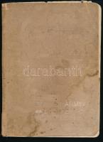 1913 Rosner Ármin árjegyzék. I. rész.: Kőfaragók és kellékek. Armin Rosner Preiscourant I. Teil: Spezialartikel der Steinindustrie. Nagyvárad, Lévai Márton-ny., 80 p. Gazdag képanyaggal. Magyar és német nyelven. Papírkötés, kopott, foltos borítóval, a hátsó borítón bélyegzésekkel, foltos lapokkal, a címlap és a 73. oldal között kijáró füzettel, az utolsó néhány lapon javításnyomokkal, az utolsó lapon bélyegzésekkel, a füzet felső sarkán lyukkal, rossz állapotban.