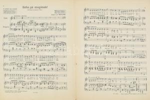 1914 ,,Baba, pá magának!" (kotta), szövegét írta: Kalmár Tibor, zenéjét szerzette: Bánóczy Béla...