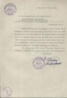 1920-1945 Hris György sportújságíró részére szóló magyar, francia, osztrák igazolások, tudósítói okm...