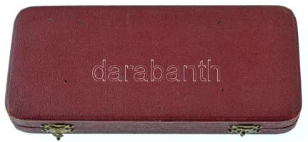 1967. 25Ft Ag + 50Ft Ag + 100Ft Ag "Kodály sor" eredeti dísztokban T:BU patina 
Adamo EM2...