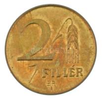 1947. 2f tombak "rozettás Artex utánveret" T:UNC,AU
Hungary 1947. 2 Fillér Cu-Zn "ro...