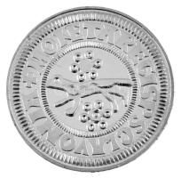 DN "Magyarok Kincstára - Szlavón dénár" ezüstözött rézötvözet utánveret tanúsítvánnyal, ka...