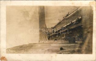 1915 Baia (Bacoli), Castello / vár, feljárat és a legénység folyosója / castle. photo (fl)