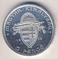 1938. 5P Ag "Szt.István" T:2