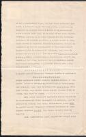 1917 Magyar nemesi címadományozás közjegyzői hitelesített leirata