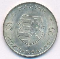 1947. 5Ft Ag "Kossuth" T:AU Adamo F8.1