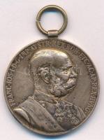 1898. "Jubileumi Emlékérem a Fegyveres Erő Számára / Signum memoriae (AVSTR)" bronz kitüntetés mellszalag nélkül T:VF Hungary 1898. "Commemorative Jubilee Medal for the Armed Forces" bronze decoration without ribbon C:VF