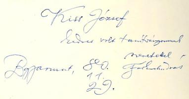 Farkas András kiállítása. Szerk.: Kovalcsik András. Horváth Endre Galéria: Balassagyarmat, 1980. 27p...