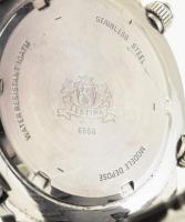 Festina karóra kronogárfos, kvarc szerkezettel, új elemmel, működik, fém szíjjal. d: 44 mm