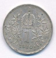 Ausztria 1916. 1K Ag "Ferenc József" T:AU patina
Austria 1916. 1 Corona Ag "Franz Jo...
