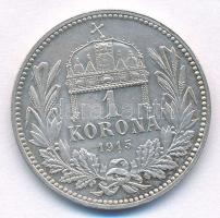 1915KB 1K Ag "Ferenc József" T:AU Adamo K5.1