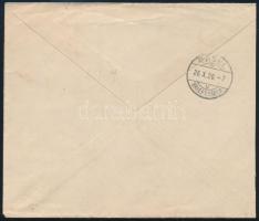 1920 Búzakalász 5K ajánlott levélen Svájcba / Registered cover to Switzerland