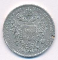 Olasz Államok / Lombardia-Velence 1825V 1/2S Ag "Ferenc" (12,85g) T:VF ph, ü. Italian Stat...