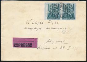 1938 Expressz levél / Express cover