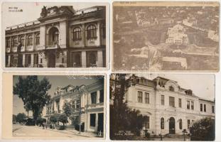 28 db régi és modern erdélyi és román város képeslap / 28 pre-1945 and modern Transylvanian and Romanian town-view postcards