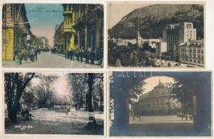 28 db régi és modern erdélyi és román város képeslap / 28 pre-1945 and modern Transylvanian and Roma...