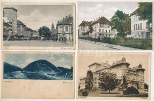 22 db régi magyar és történelmi magyar város képeslap vegyes minőségben / 22 pre-1945 Hungarian and ...