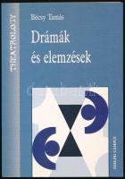 Bécsy Tamás: Drámák és elemzések. (Tanulmányok.) A szerző, Bécsy Tamás (1928-2006) egyetemi tanár, színháztörténész, esztéta, kritikus által Poszler György (1931-2015) irodalomtörténész, esztéta részére DEDIKÁLT példány. Bp.-Pécs, 2002, Dialóg Campus Kiadó. Kiadói papírkötés, Poszler György ex libris bélyegzésével.