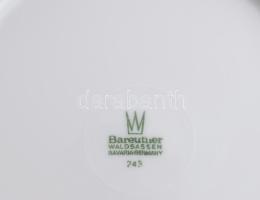 Bavaria retro reggeliző szett, jelzett, hibátlan, d: 20 cm alatt