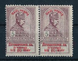 1914 Hadisegély (I.) 5K párban (36.000)