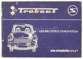 1984 Trabant 601, 601S, 601S de luxe típusú személygépkocsi üzemeltetési útmutatója, Lipcse, VEB Fachbuchverlag, tűzött papírkötésben