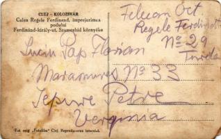 Kolozsvár, Cluj; Calea Regele Ferdinand, imprejurimea podului, Farmacie / Ferdinánd király út, Szamo...