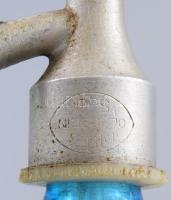 P Schaffer Perjámos ((románul Periam, németül Perjamosch, Erdély) feliratos szódás, szikvizes üveg, ...