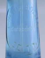 1939 Dimitrie Bozian Seitin, (Sajtény, Erdély) feliratos szódás, szikvizes üveg, sárkányos csőrrel. ...