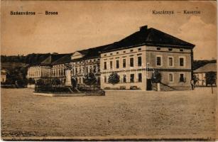 Szászváros, Broos, Orastie; Kaszárnya, laktanya / Kaserne / K.u.K. military barracks (Rb)