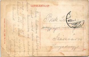 1912 Szamosújvár, Gherla; Fegyintézet, börtön. W.L. Bp. 1874. / prison, jail (EB)