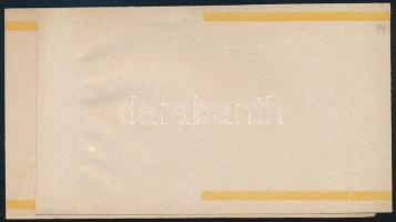 ~1867 2kr díjjegyes nyomtatvány szalag, használatlan ~1867 2kr PS-wrapper, unused