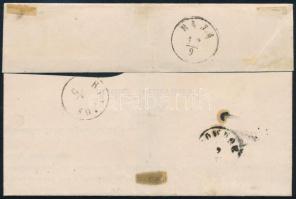 1870 2kr on printed matter with full content "OMOROVICZA" - Baja 1870 2kr nyomtatványon te...