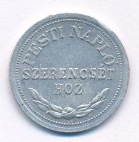 1930. "A 80 éves Pesti Napló Jubiláris éve 1850-1930. / Pesti Napló - Szerencsét hoz" Al e...