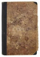 cca 1930-1940 Kézzel írt receptgyűjtemény magyar nyelven kb 100 oldalon. nagyrészt sütemény receptek...