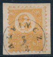 1871 Kőnyomat 2kr narancs / orange, luxus "ALVINCZ"