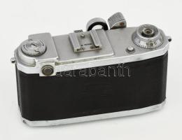 Zeiss Ikon Tenax II kamera Tessar 1:2,8 f:4 cm objektívvel. bőr, jó állapotban
