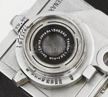 Zeiss Ikon Tenax II kamera Tessar 1:2,8 f:4 cm objektívvel. bőr, jó állapotban