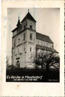 Harina, Mönchsdorf, Münzdorf, Herina (Beszterce, Bistritz, Bistrita); Ev. Kirche erb. 1150-1200 / Evangélikus templom, 1150-1200 között épült / Lutheran church. Foto Sport photo (fl)