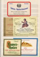 93 klf. német borcimke a 60-as - 70-es évekből