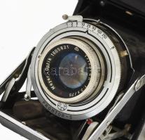 Rheinmetall Weltax 6x6 fényképezőgép, Trioplan 1:3,5 75mm objektívvel, működőképes, de nem lehet öss...