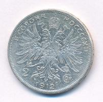 Ausztria 1912. 2K Ag "Ferenc József" T:XF,VF 
Austria 1912. 2 Corona Ag "Franz Josep...