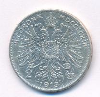 Ausztria 1913. 2K Ag "Ferenc József" T:XF
Austria 1913. 2 Corona Ag "Franz Joseph&qu...