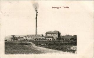 Torda, Turda; szódagyár. Mádli András vendéglős kiadása / soda factory