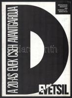 Evetsil. A 20-as évek cseh avantgardja. Bp., 1989., Műcsarnok. Gazdag fekete-fehér képanyaggal illusztrált. Kiadói papírkötés.