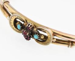 Aranyozott ezüst karreif 2 db össz br 25 g