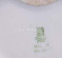 2 darab szív alakú porcelán párologtató, egyik Zsolnay, m: 9-12 cm