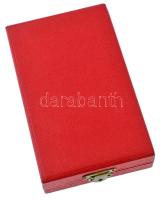 1964. "A Munka Érdemrend" bronz fokozata, zománcozott bronz kitüntetés mellszalagon, minia...